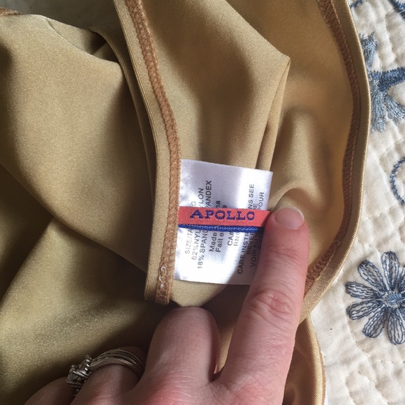 Like New! Apollo Swimwear Gold Minokini 💕💜💕 - Picture 6 of 8